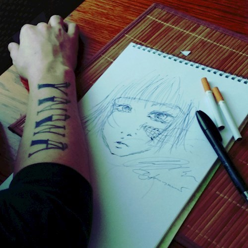 И перья горели..