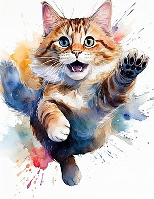 Кота подарили