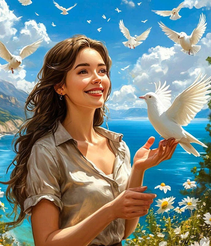 Пришла весна вольной птицей