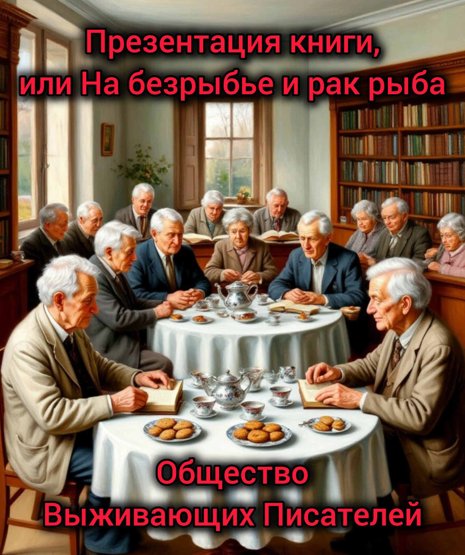 Презентация книги или На безрыбье и рак рыба
