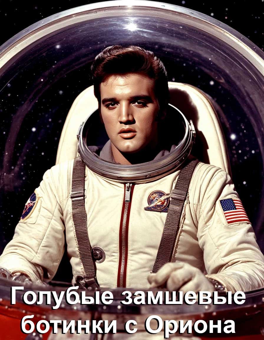 Голубые замшевые ботинки с Ориона