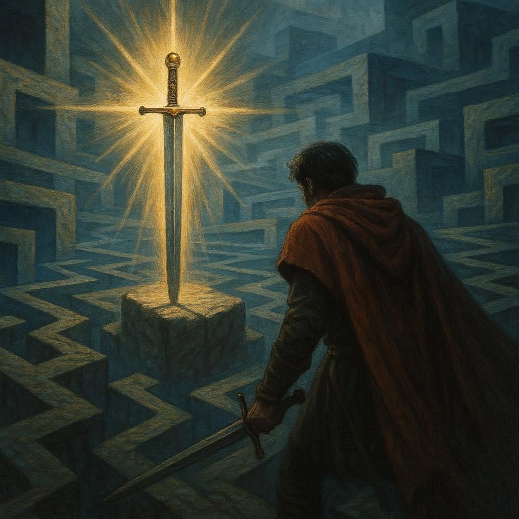 Меч веры в лабиринте иллюзий не утешение а оружие