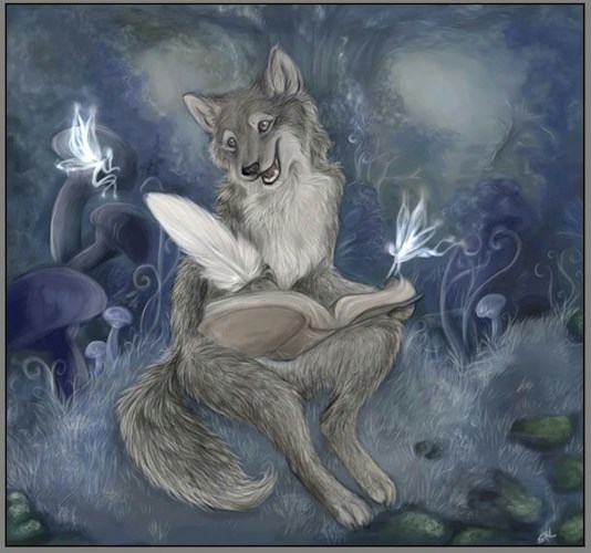 Игрушечный волк