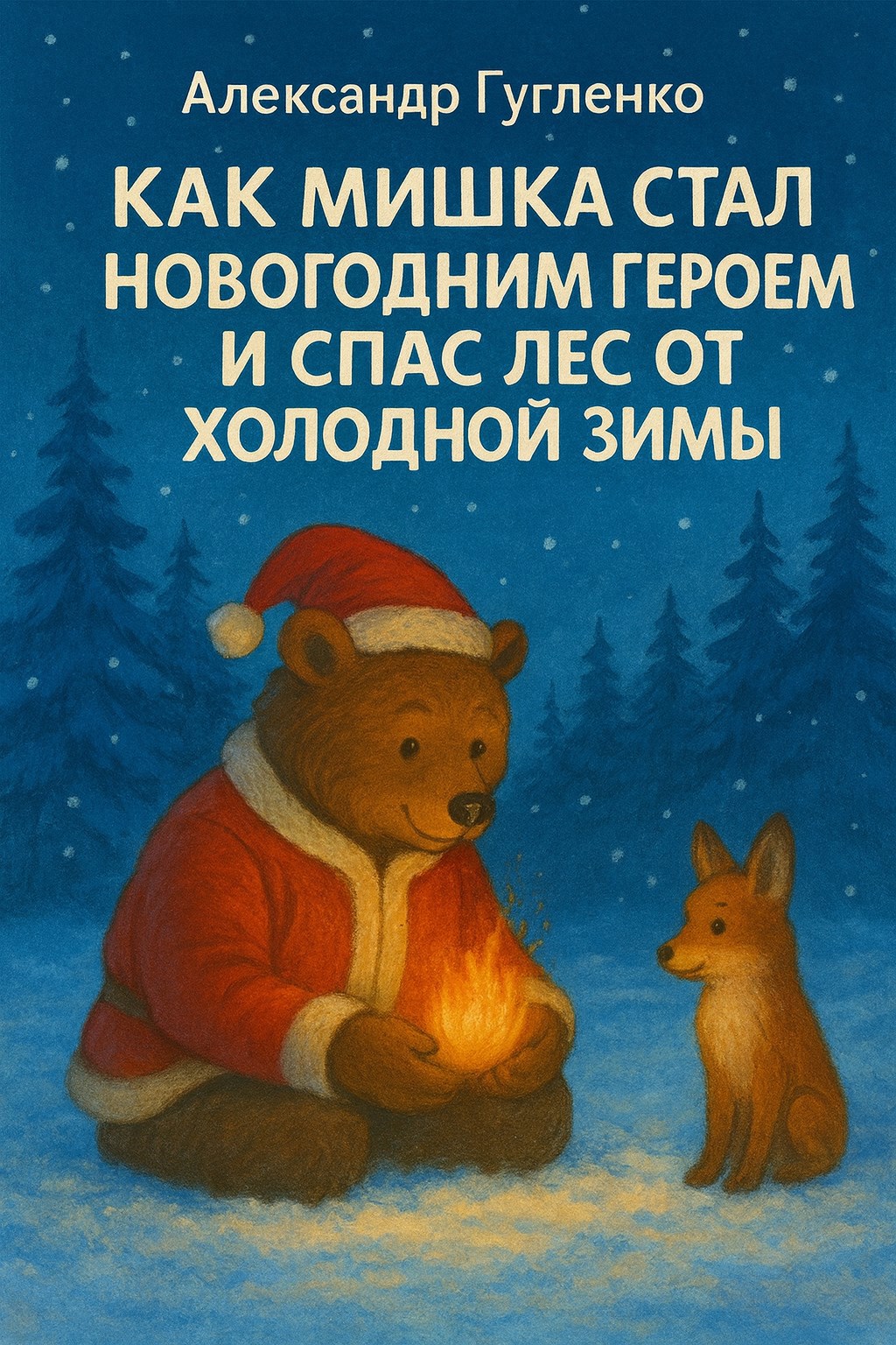 Как мишка стал новогодним героем и спас лес от холодной зимы