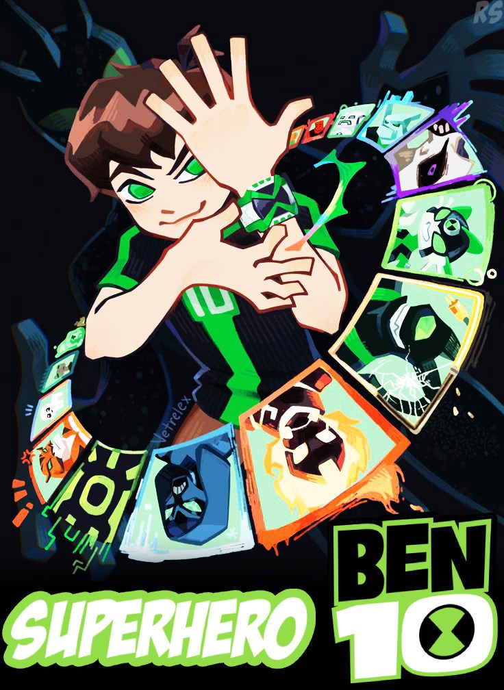Superhero Ben 10 From Classic to Omniverse
