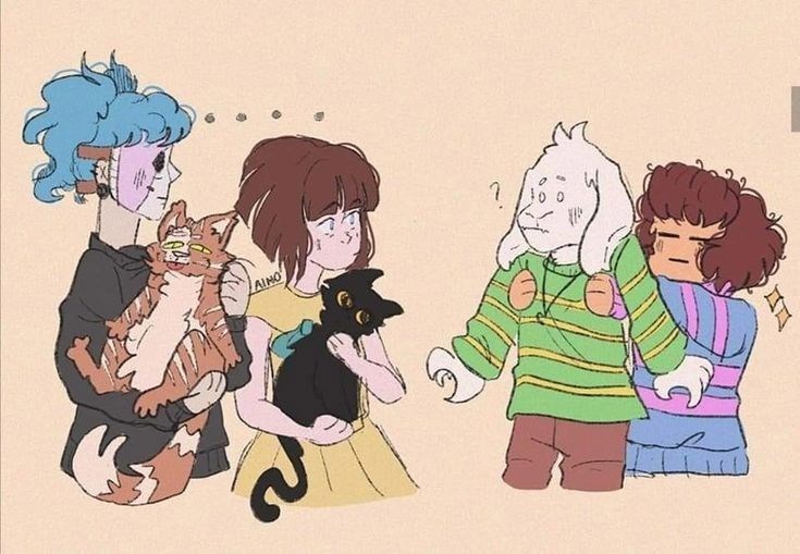 Фанфик крассовер Андертейл Дельтарун Салли Фейс Френ Боу