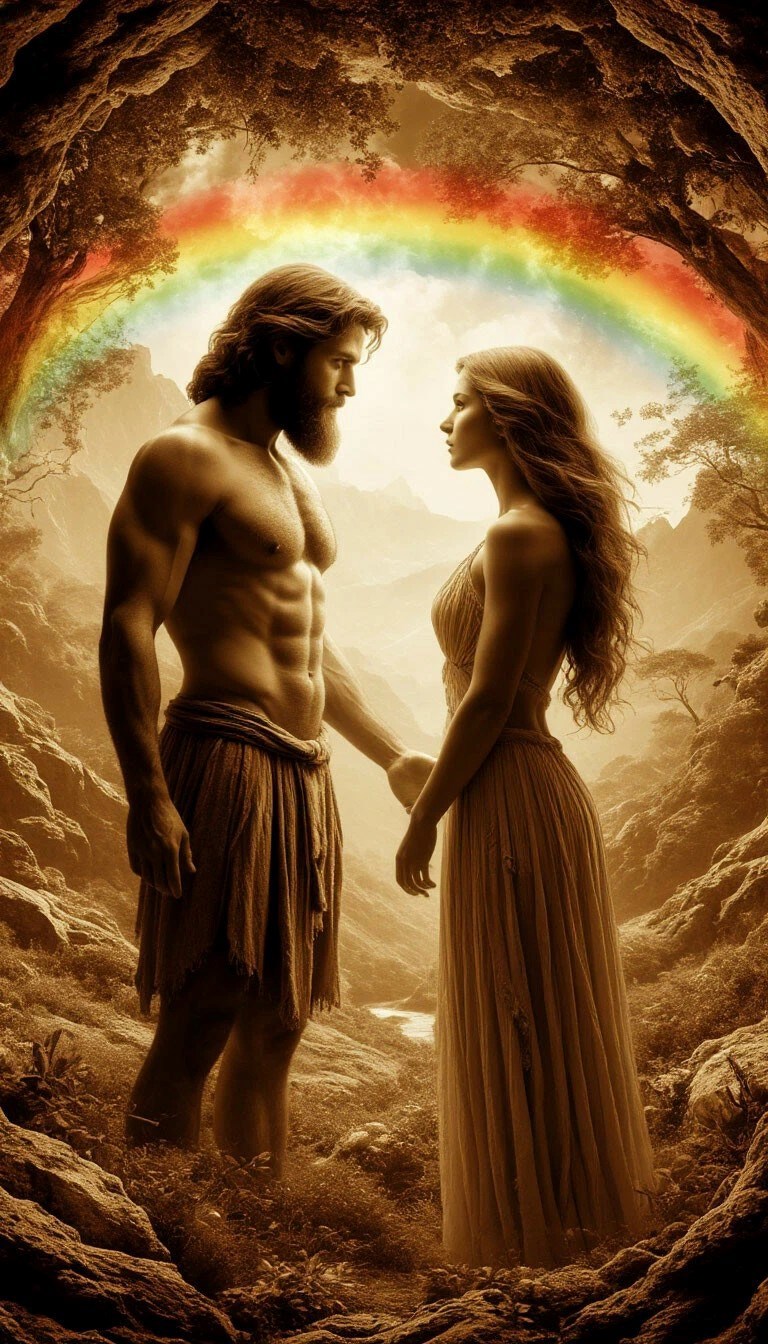 Человек женщина и человек мужчина.