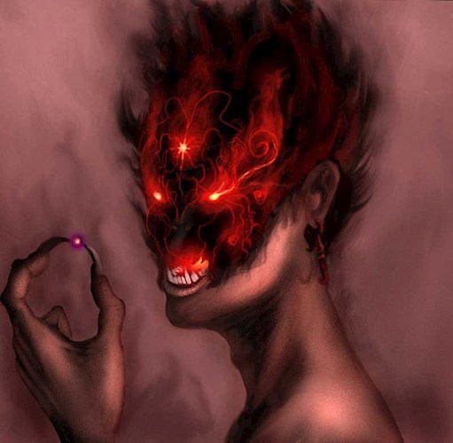 Красноликий демон