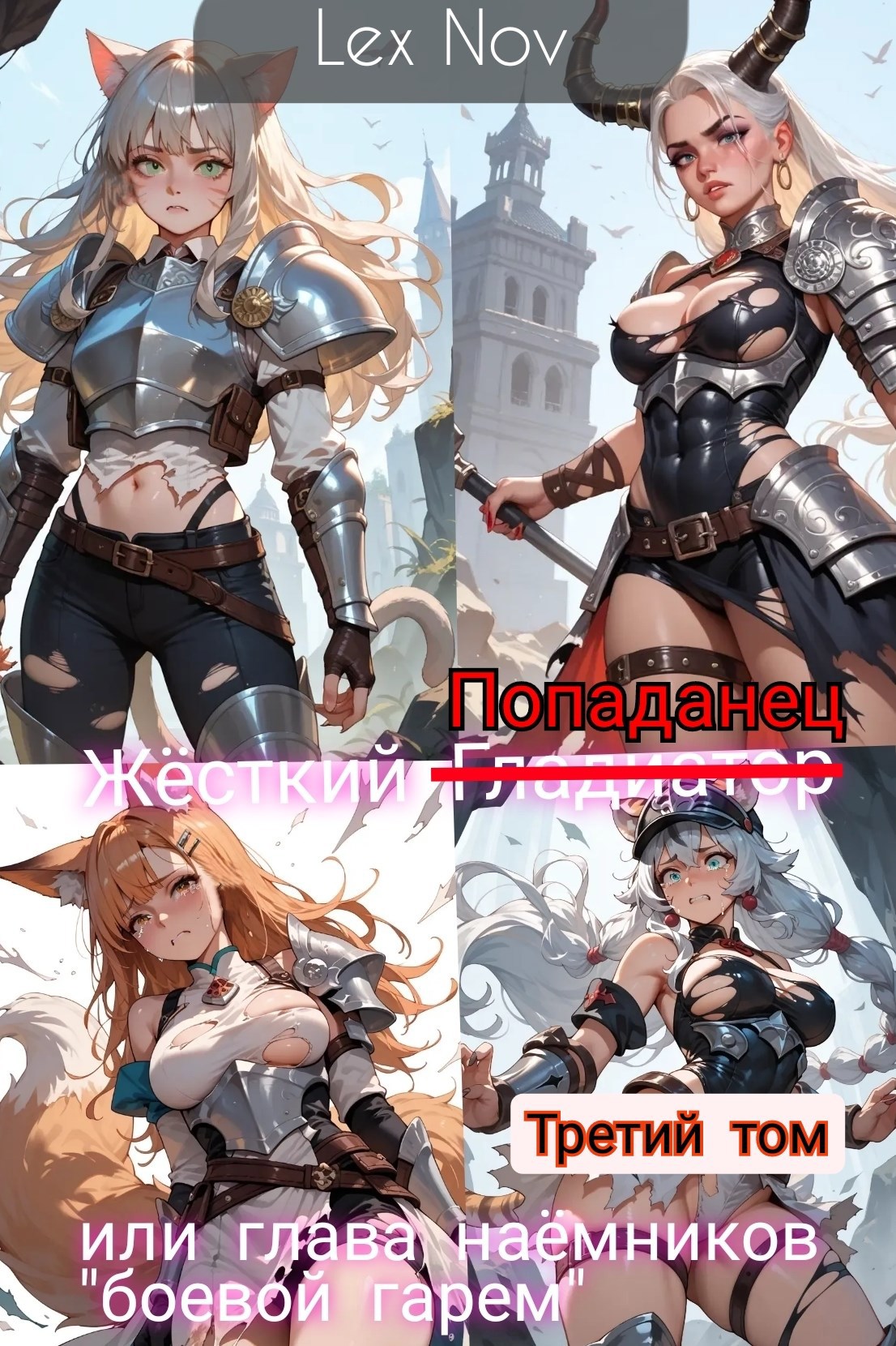 Жёсткий Попаданец или глава наёмников &quot;боевой гарем&quot; (третий том)