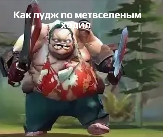 Как Пудж по зоне и метовселеным ходил и сталкером был