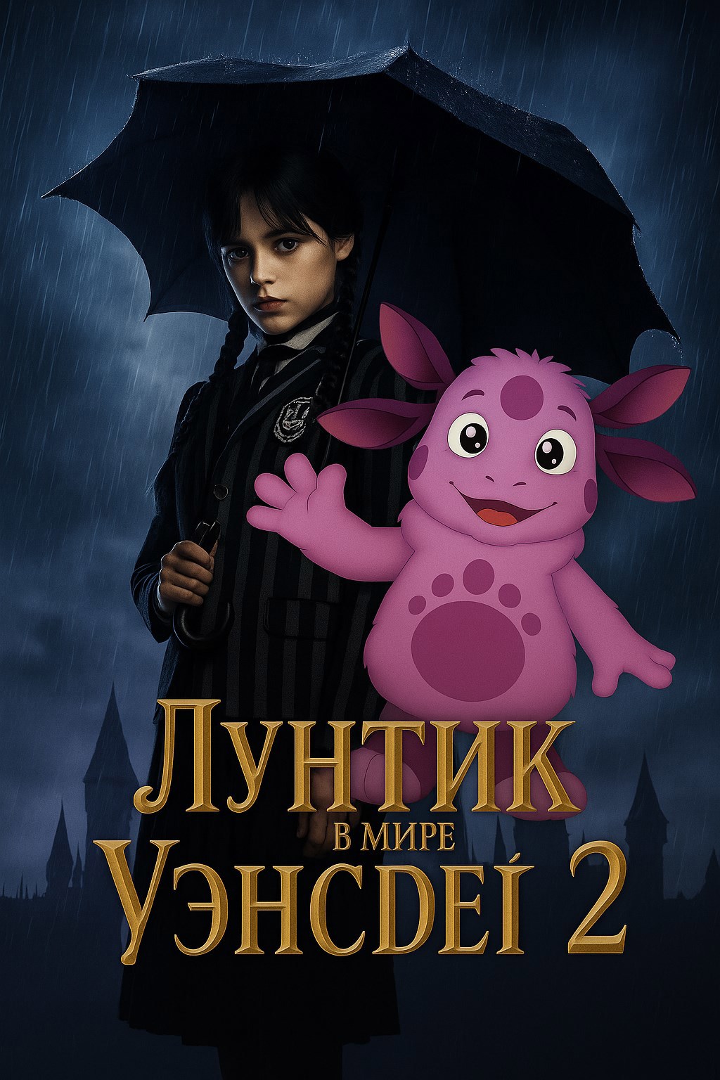 Лунтик и Уэнсдэй. Часть 2