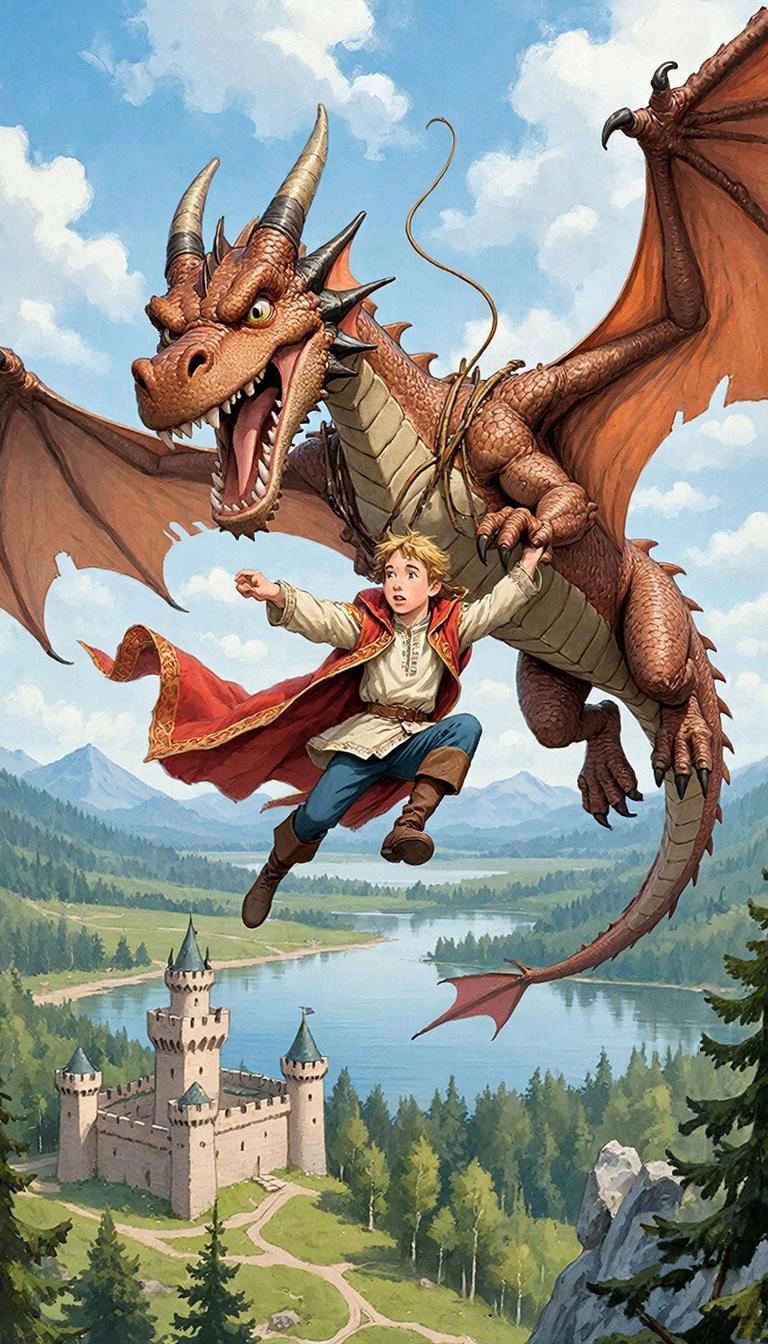 Дракон по ошибке похитил принца