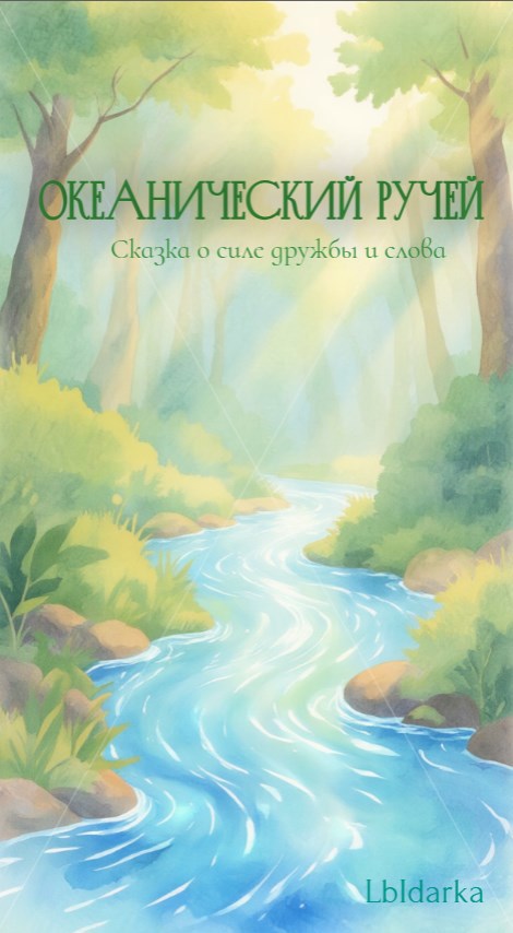 Океанический ручей сказка о силе дружбы и слова