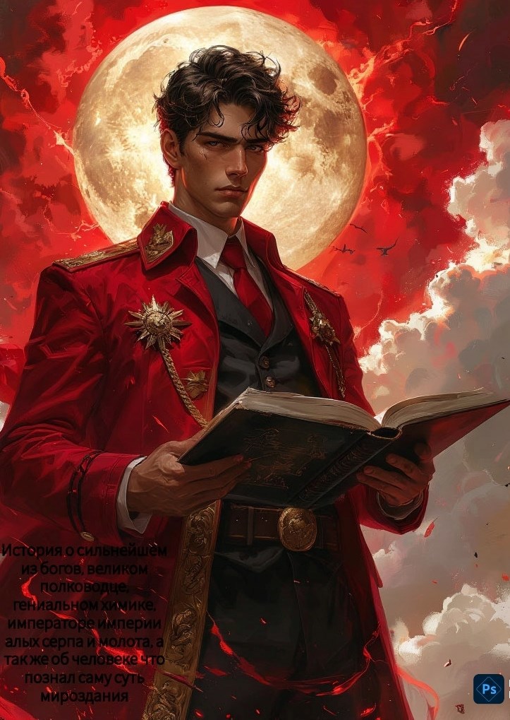 История о сильнейшем из богов великом полководце гениальном химике императоре империи серпа и молота а так же о познавшем суть мироздания