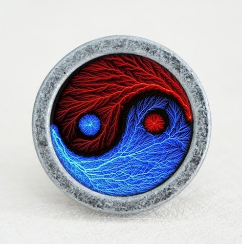 Красное и синее