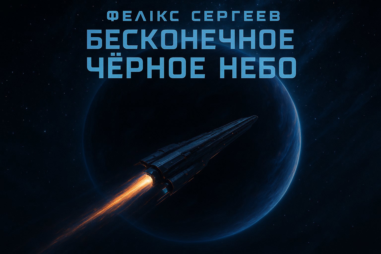 Бесконечное черное небо