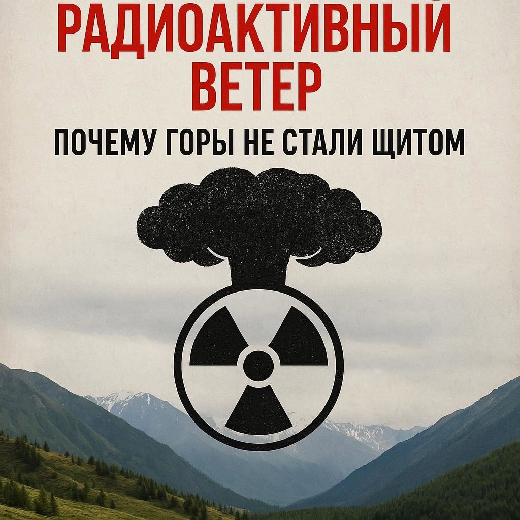 Алтай в эпоху ядерной угрозы анализ рисков радиоактивного загрязнения