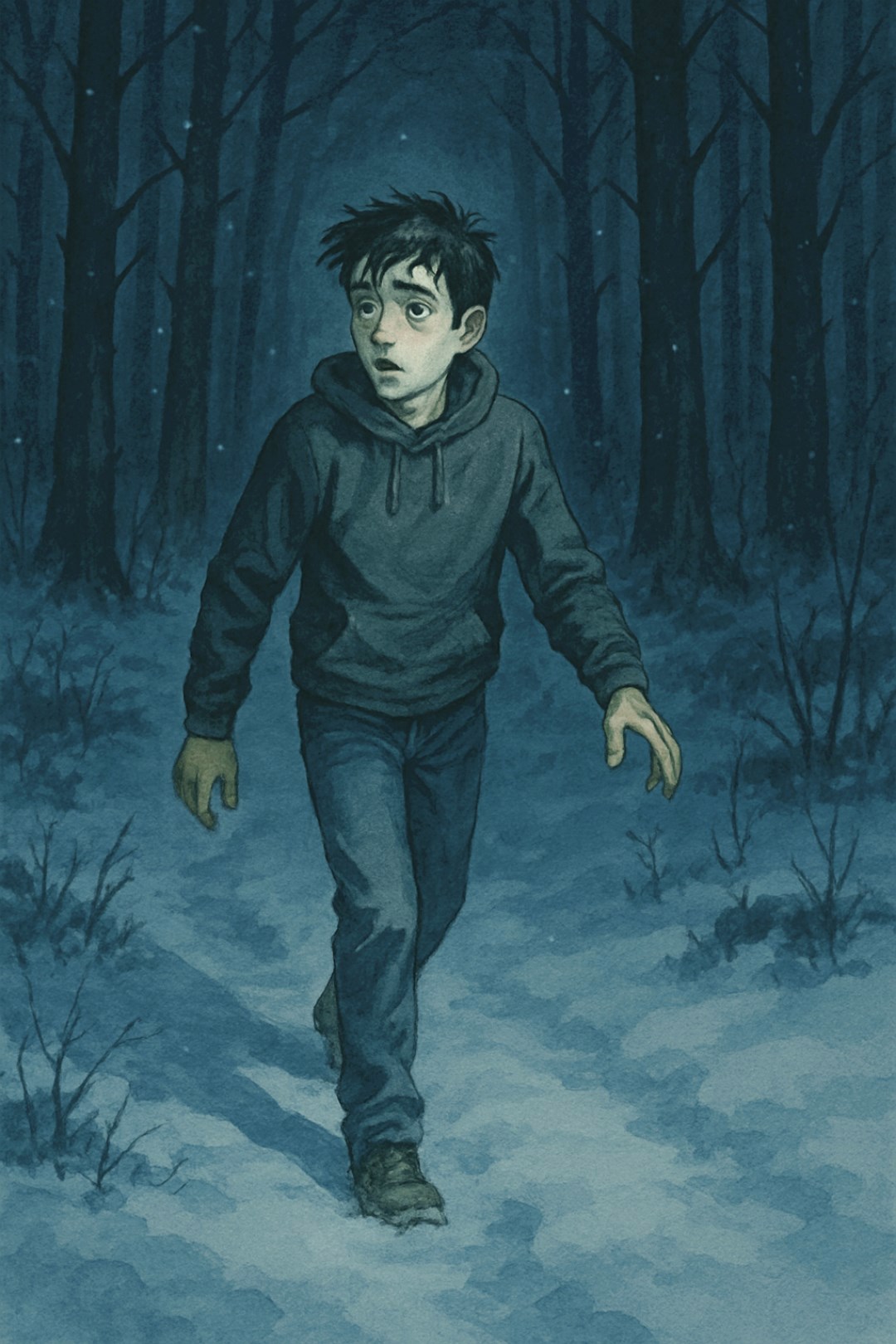 Здорово было в ночном лесу