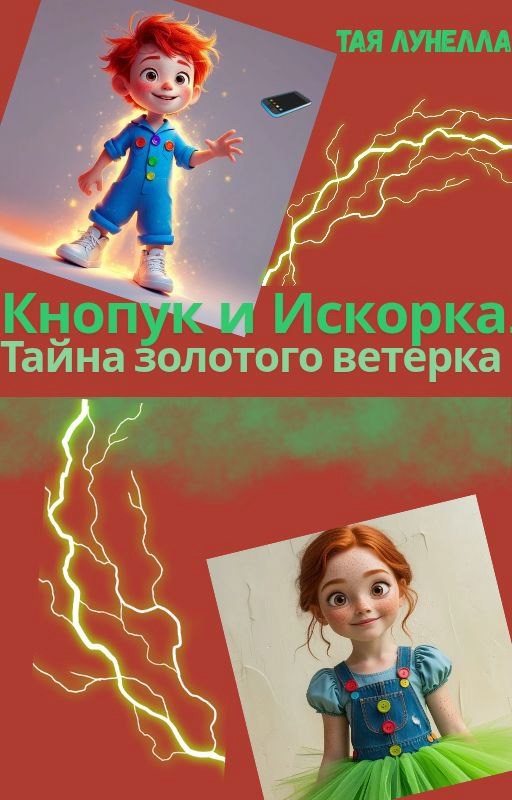 Кнопук и Искорка Тайна золотого ветерка