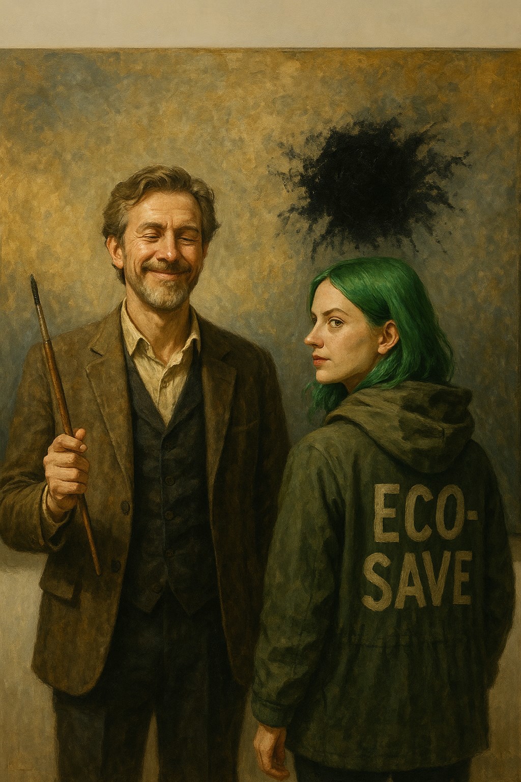 Художник и эко активистка