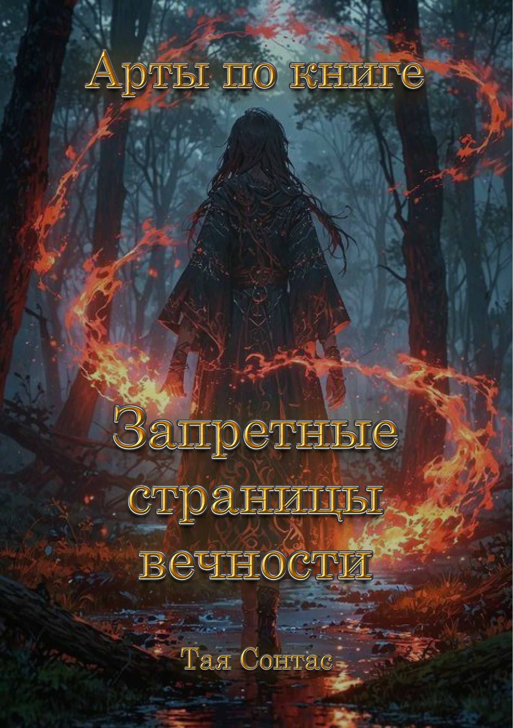 Арты по книге Запретные страницы вечности