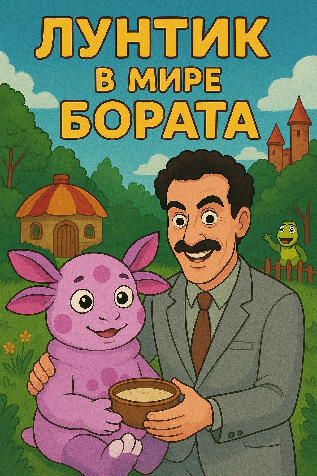 фанфик лунтик в мире борат