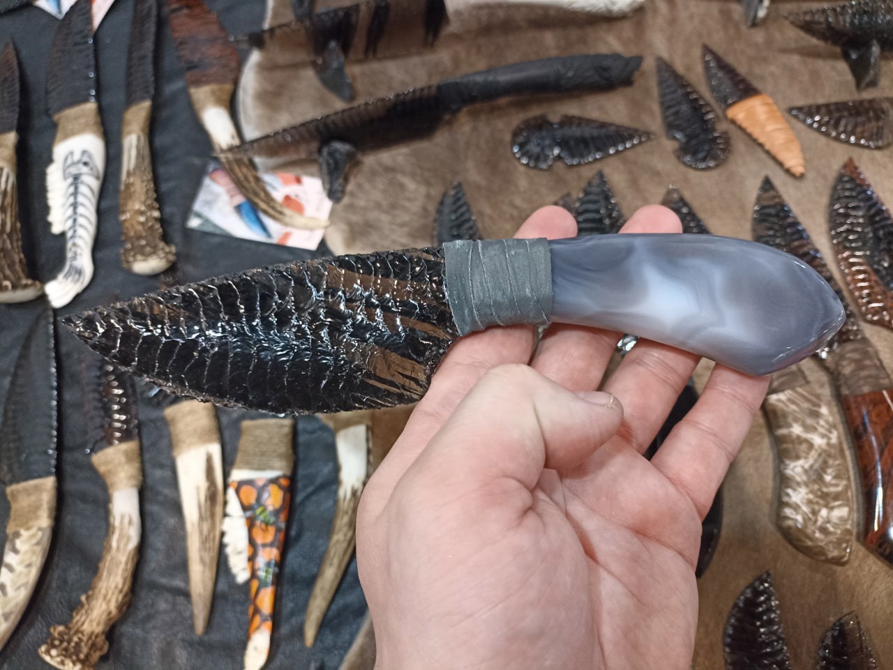 На выставке Клинок