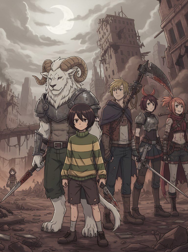 Осколки Невероятного RWBY x Undertale