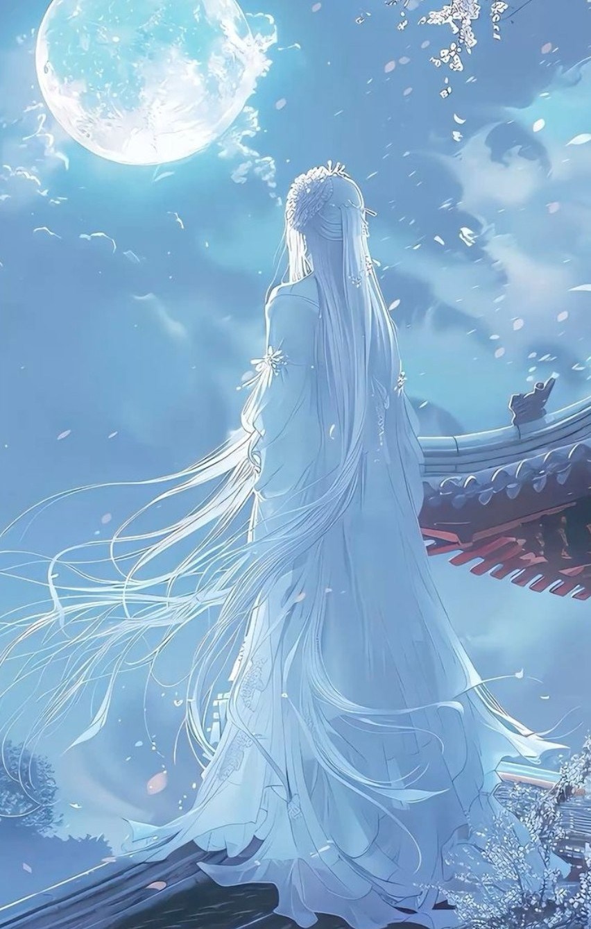 Белый лотос на вершине гор