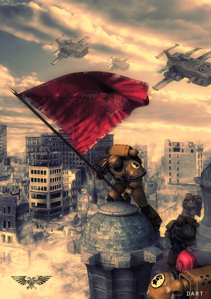 В Warhammer 40k с силой чакры и технологиями звёздных войн