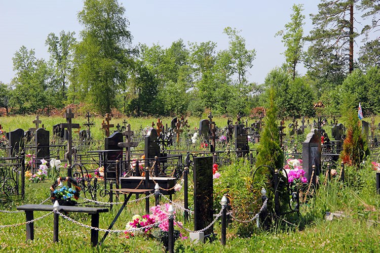 Могильная история