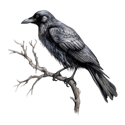 История ворона