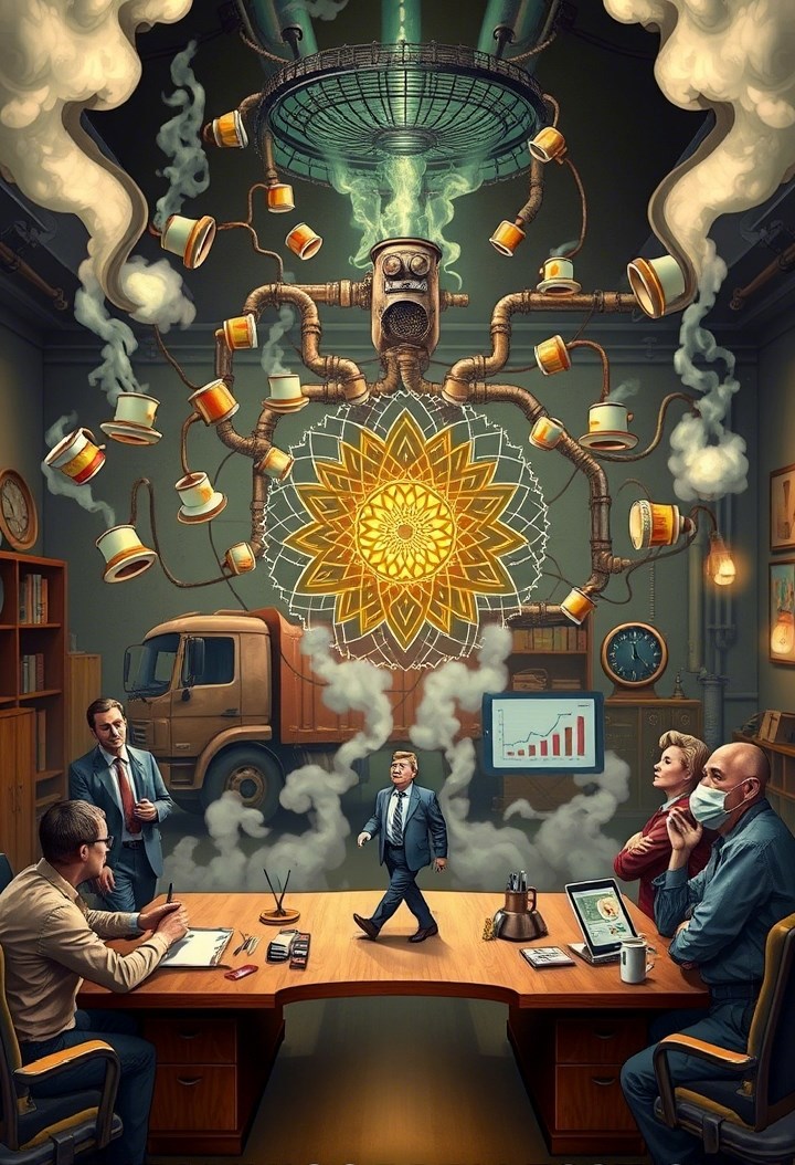 Кофейный поток