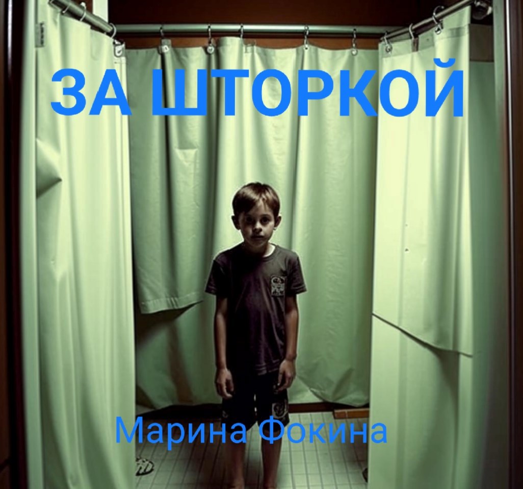 За шторкой