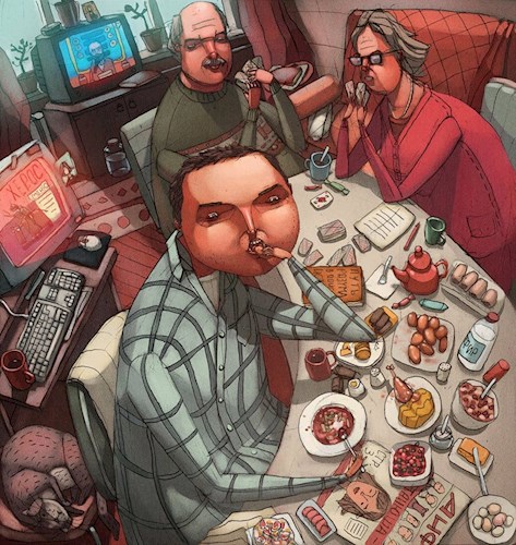 Коля. Набросок