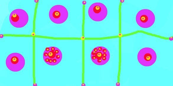 Картина Маринетт Мортем &#171;Клетки как форма жизни&#187;