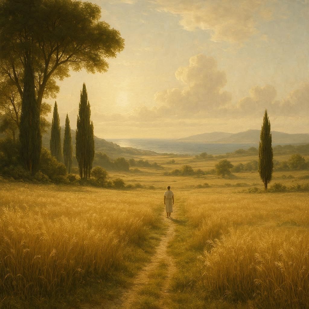 Гладиатор Рай Максимуса между Элизиумом и Африкой