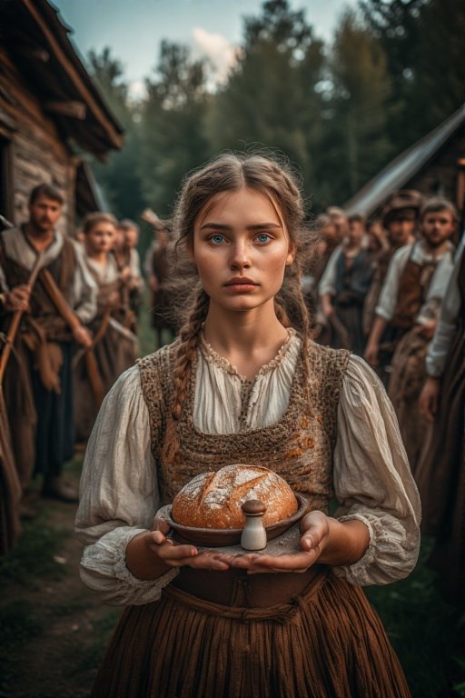 Хлеб да соль