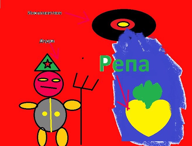 Репка, написанная в ответ на современные тенденции